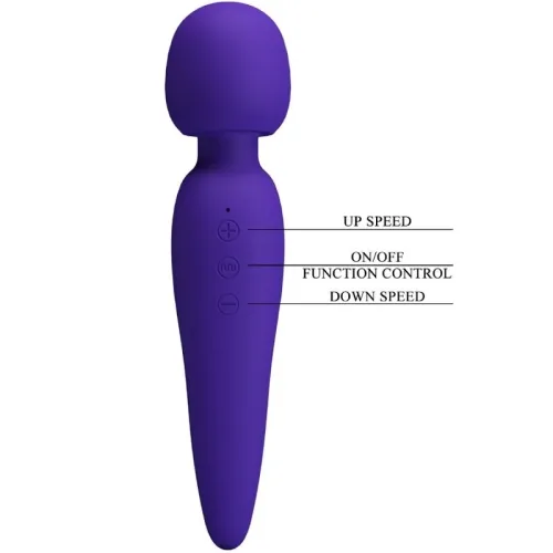 Meredith Massager 12 Vibrationsmodi Lila – Pretty Love