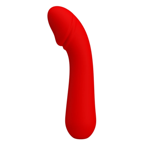Cetus Wiederaufladbarer Vibrator Rot | Pretty Love