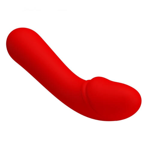 Cetus Wiederaufladbarer Vibrator Rot | Pretty Love