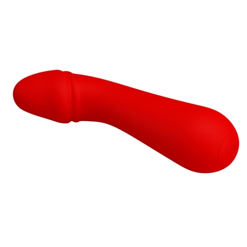 Cetus Wiederaufladbarer Vibrator Rot | Pretty Love