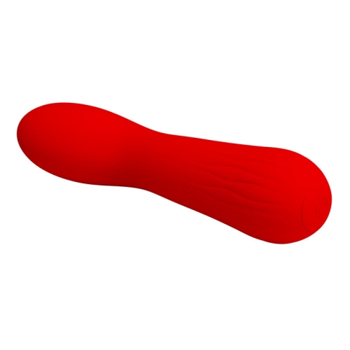Faun Wiederaufladbarer Vibrator Rot | Pretty Love