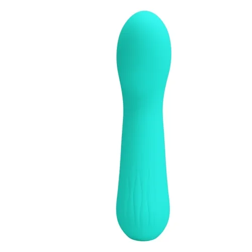 Faun Rechargeable Vibrator Aqua Green | Pretty Love