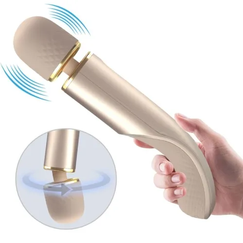 Massager 7 vibration modes champagne – Pretty Love