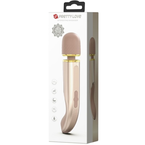 Massager 7 Vibrationsmodi Champagner | Pretty Love