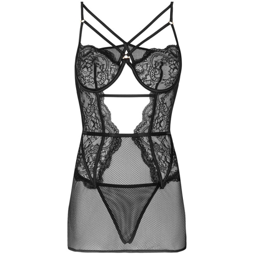 Baririn Lc 90633 Hemd + Hose Schwarz | Livco Corsetti Fashion