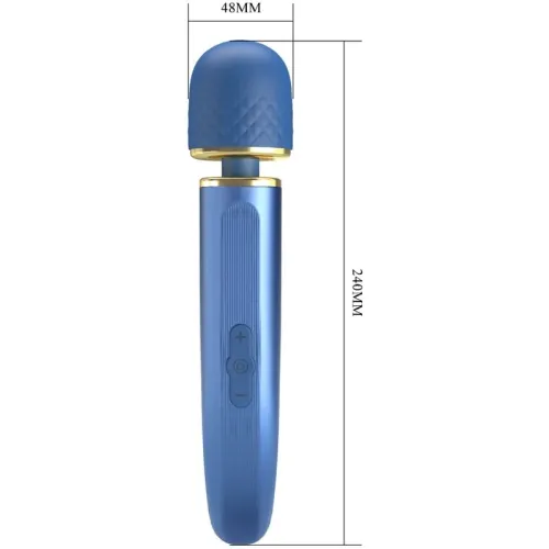 Massager 7 Vibration Modes Blue – Pretty Love