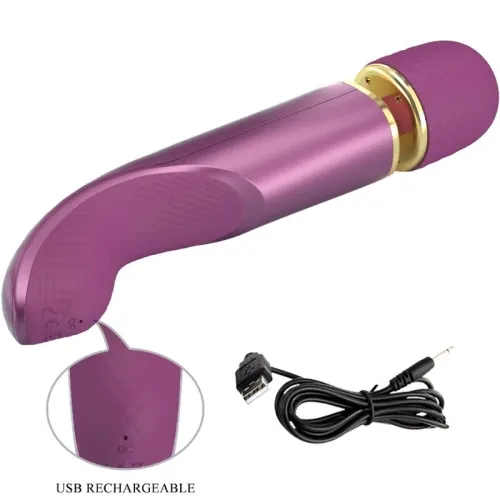 Massager 7 Vibration Modes Purple – Pretty Love