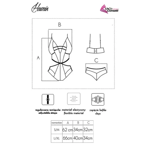 Hawain Body Black – Livco Corsetti Fashion