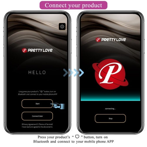 Jayleen Vibrator Mit App Fernbedienung Lila | Pretty Love