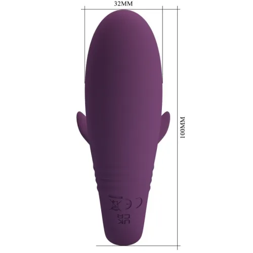Jayleen Vibrator with App Remote Control Purple – Pretty Love