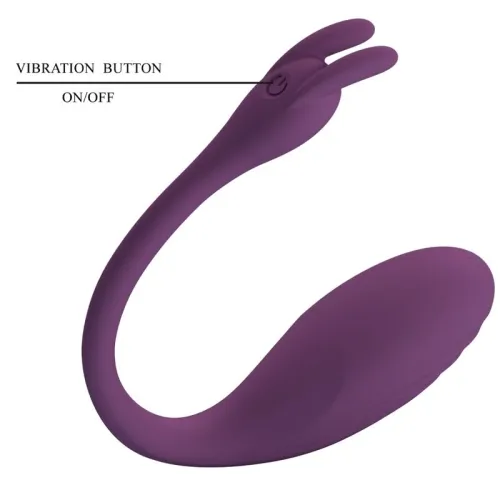 Catalina Vibrator App Fernbedienung Lila – Pretty Love