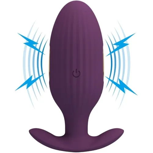 Jefferson App Controlled Anal Plug Purple – Pretty Love