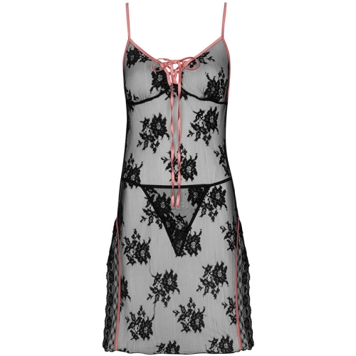 Karonin Lc 90628 Hemd + Hose Schwarz L/XL | Livco Corsetti Fashion