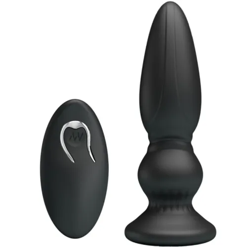 Anal Plug with Remote Control Black – Mr Play