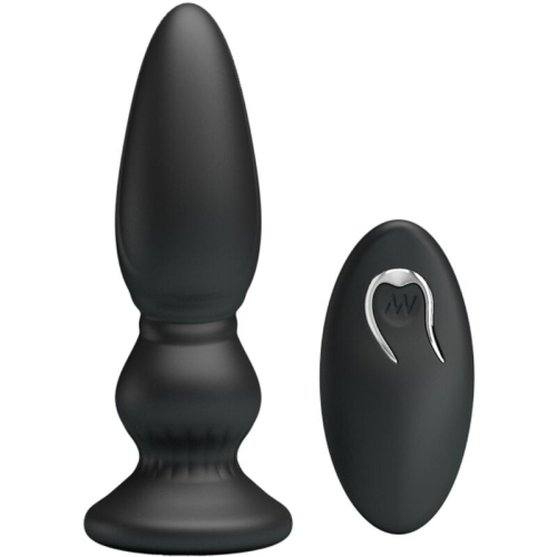 Analstecker Mit Fernbedienung Schwarz | Mr Play