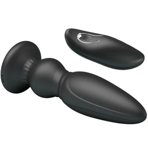 Anal Plug with Remote Control Black – Mr Play
