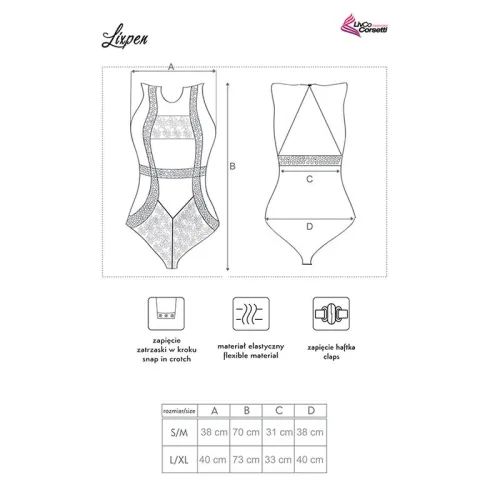 Lixpen Body Schwarz L/Xl – Livco Corsetti Fashion