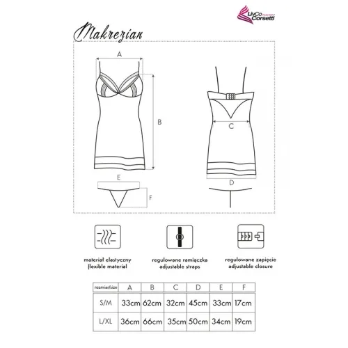 Makrezian Hemd + Hose Schwarz – Livco Corsetti Fashion