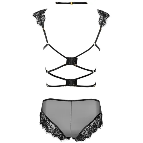Palmenom Bh + Slip Schwarz – Livco Corsetti Fashion