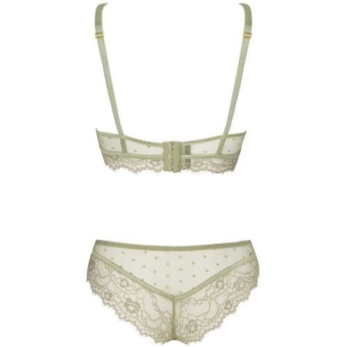 Pine Lc 90667 BH + Panty Khaki L/XL | Livco Corsetti Fashion