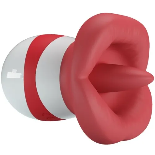 Mina Tongue Stimulator Bright Red | Pretty Love