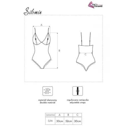 Silomin Body + Kleid Schwarz Os – Livco Corsetti Fashion
