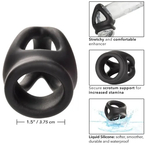 Alpha Dual Cage Ring Schwarz – Calex