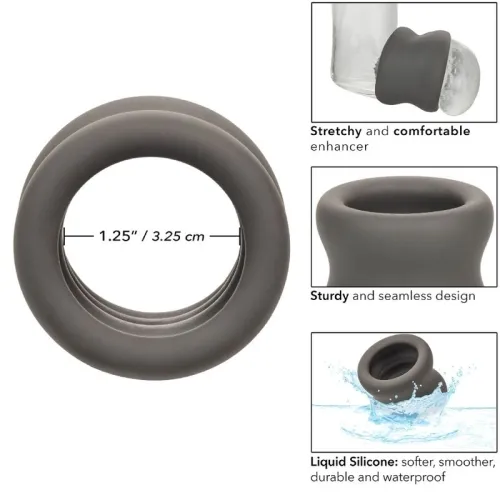 Alpha Scrotum Stretching Ring Black – Calex