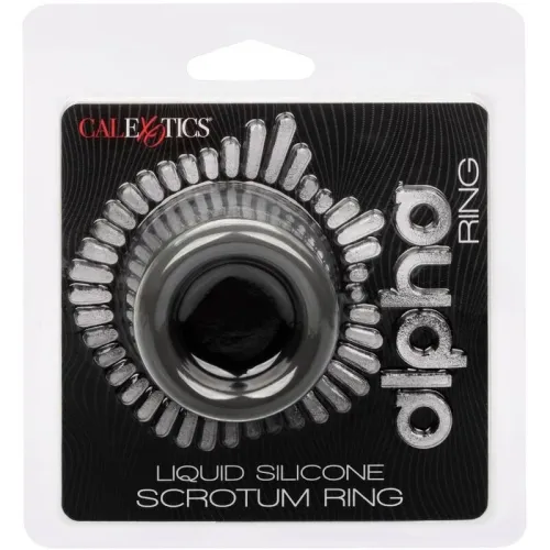 Alpha Scrotum Stretching Ring Black – Calex