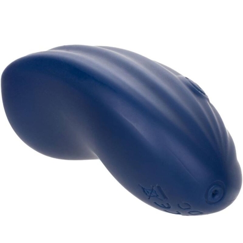 Cashmere Samt Curvy Blau | Calex