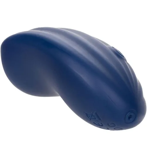 Cashmere Samt Curvy Blau | Calex