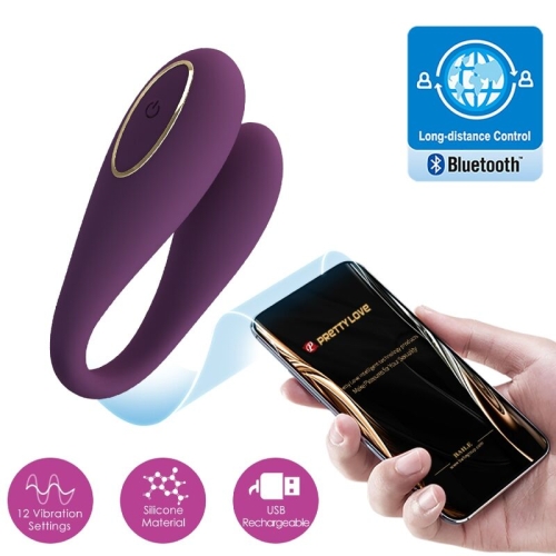 August Remote Global Paarvibrator | Pretty Love