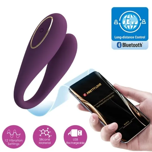 August Remote Global Couple Vibrator – Pretty Love
