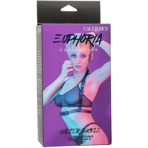 Euphoria Schnallengeschirr Schwarz – Calex