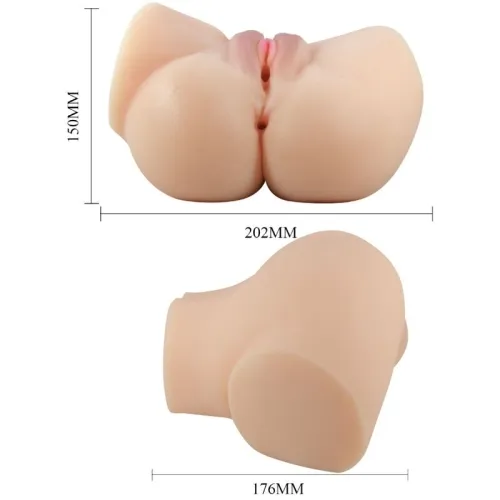 Emilia Realistic Vagina and Anal Vibrator