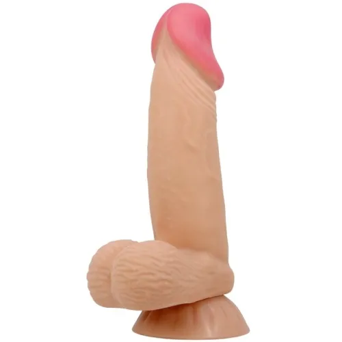 Realistischer Sliding Skin Dildo Mit Saugnapf 19,4cm – Pretty Love