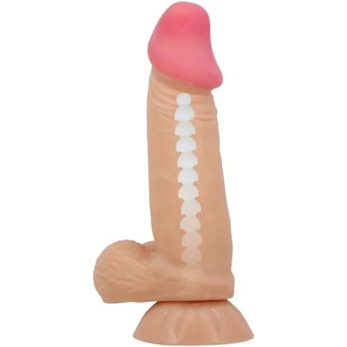 Realistischer Sliding Skin Dildo Mit Saugnapf 19,4cm – Pretty Love