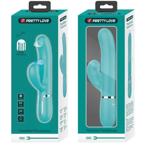 Perlita 3 in 1 G-Spot Vibrator Aqua Green | Pretty Love