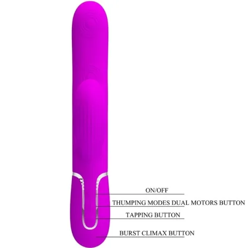 Perlita Multifunctional 3-in-1 G-Spot Vibrator Violet | Pretty Love