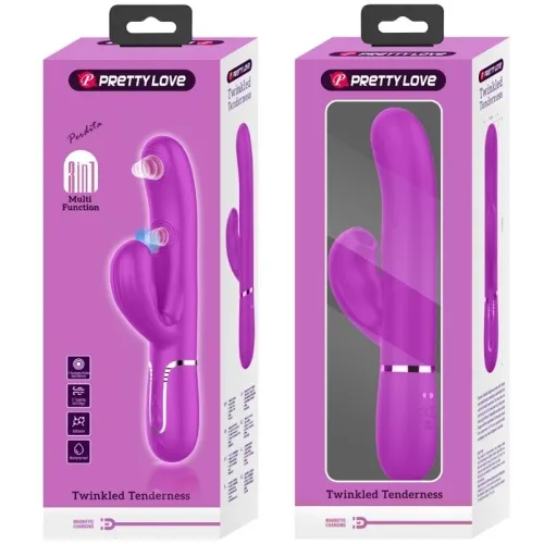 Perlita Multifunctional 3-in-1 G-Spot Vibrator Violet | Pretty Love