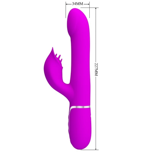 Rabbitvibrator Perlen Violett | Pretty Love