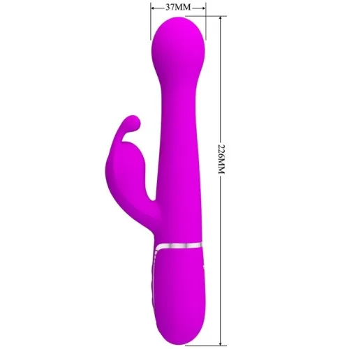 Dejon Rabbit Vibrator 3 In 1 Purple | Pretty Love