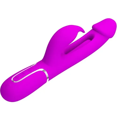 Dejon Rabbit Vibrator 3 In 1 Aqua Green 7 Modes | Pretty Love