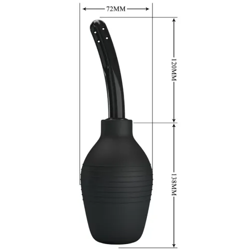 Anal Douche Blkc Super Power Schwarz – Mr Play