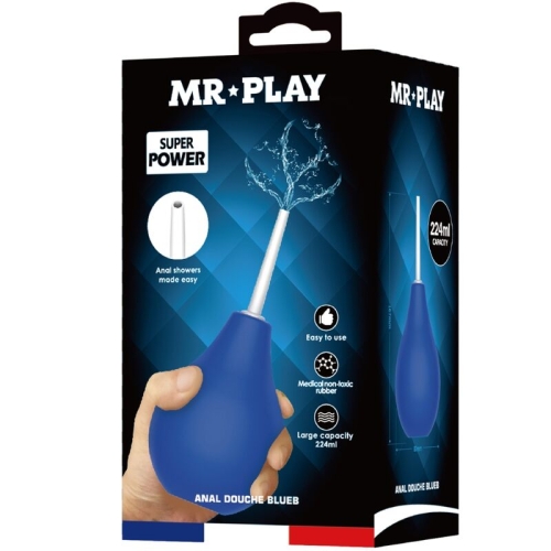 Anal Douche Super Power Blau | Mr Play