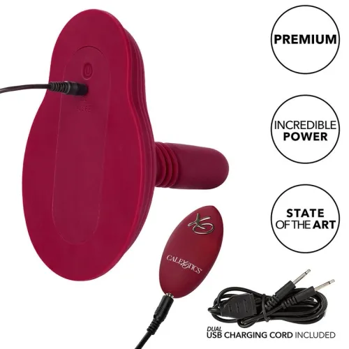 Dual Rider Remote Mittrol Thrust & Grind Red | Calex