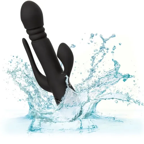 Triple Euphoria Vibrator Schwarz | Calex