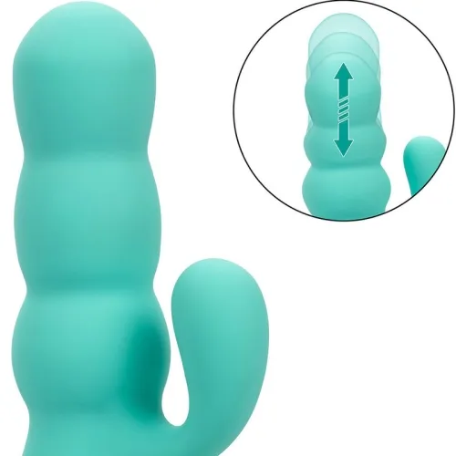 Del Mar Diva Rabbitvibrator Aqua Grün | Calex