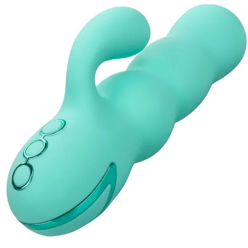 Del Mar Diva Rabbitvibrator Aqua Grün | Calex