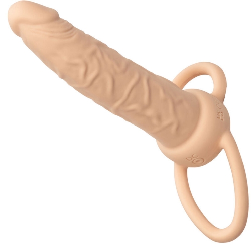 Performance Maxx Wiederaufladbarer Dual Penetrator, Helle Haut | Calex